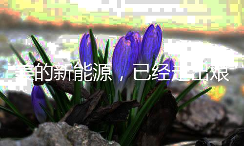 美的新能源，已经走出艰难时刻